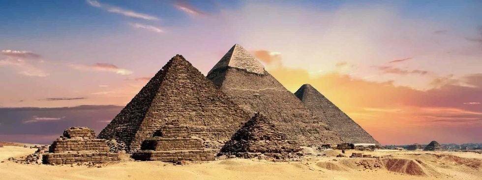 Great Pyramid of Giza is symbol of Egypt