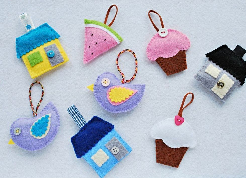 Handmade decoration.