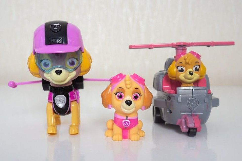 Hero Skye with pink helicopter -  Paw Patrol
