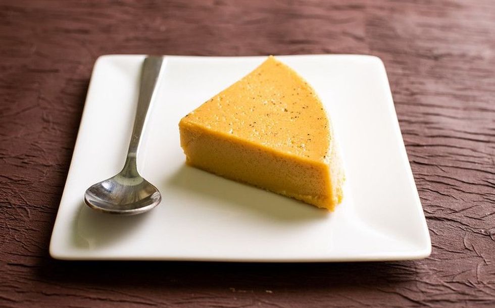 Home made butterscotch pudding