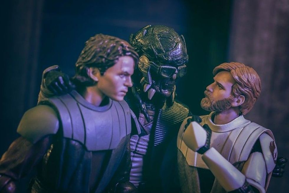 Hondo Ohnaka scheming with Jedi