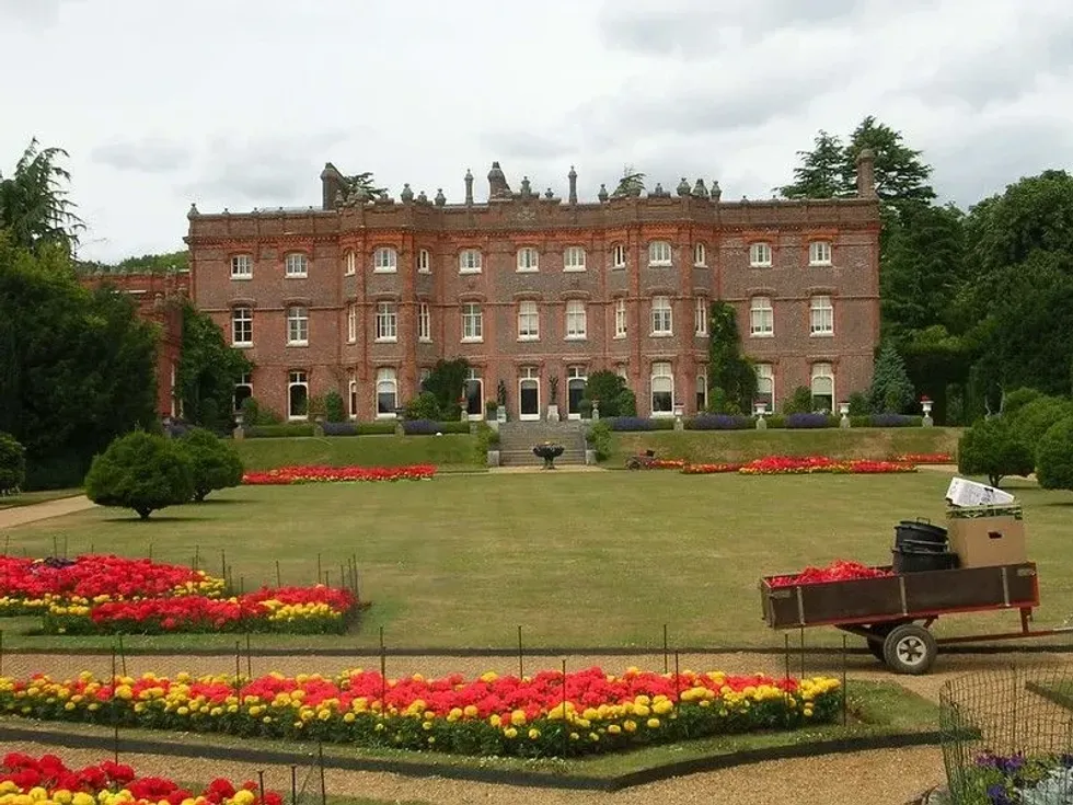 Hughenden Manor and gardens.