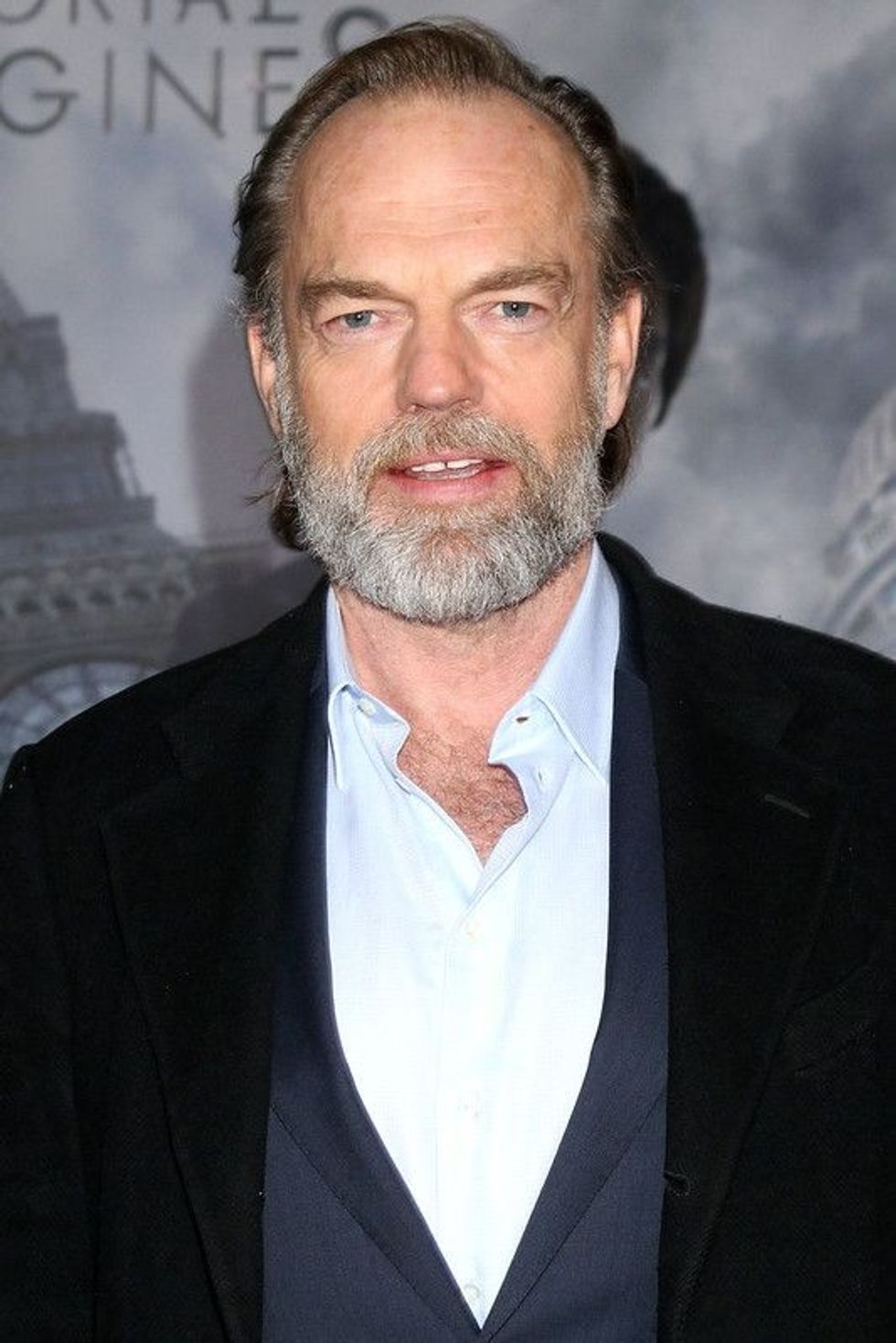 Hugo Weaving at the "Mortal Engines" Los Angeles Premiere