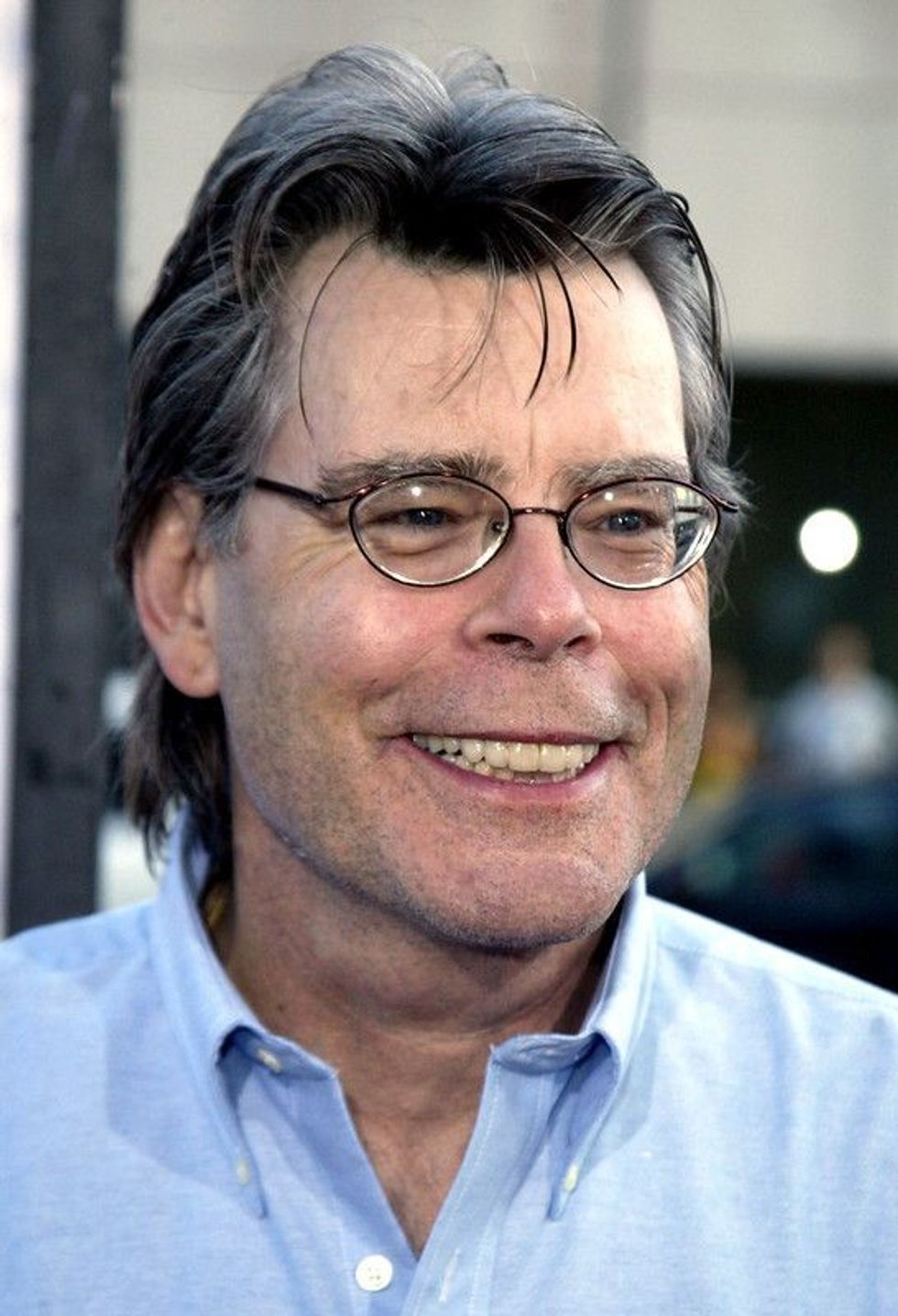 Image of Stephen King from an event