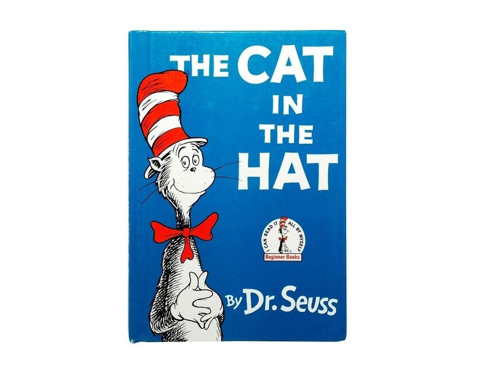 Image of The Cat in the Hat book by Dr. Seuss.