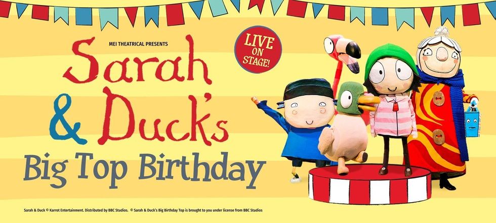 Book Your Tickets To Sarah & Duck’s Big Top Birthday In London