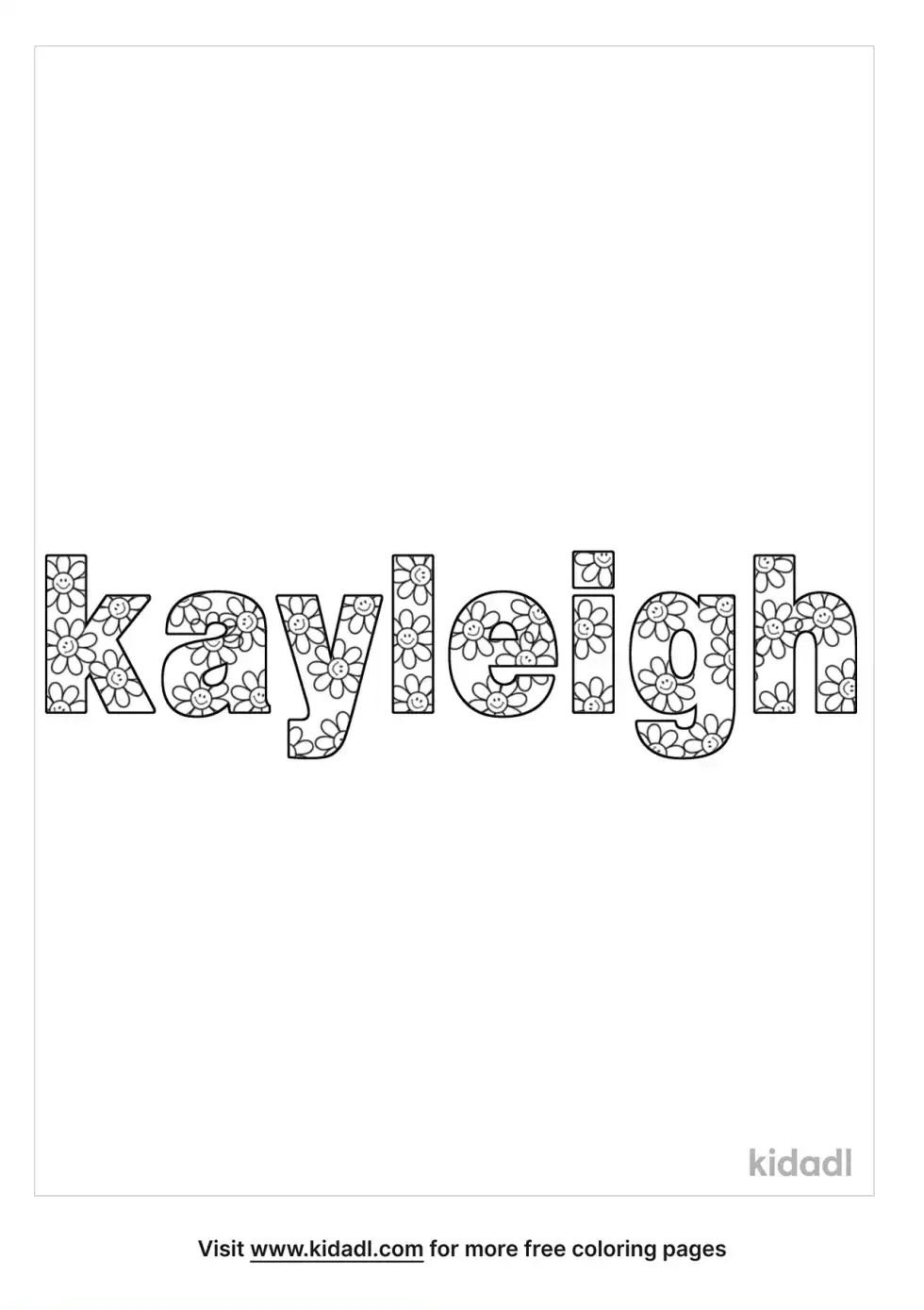 Kayleigh Coloring Page