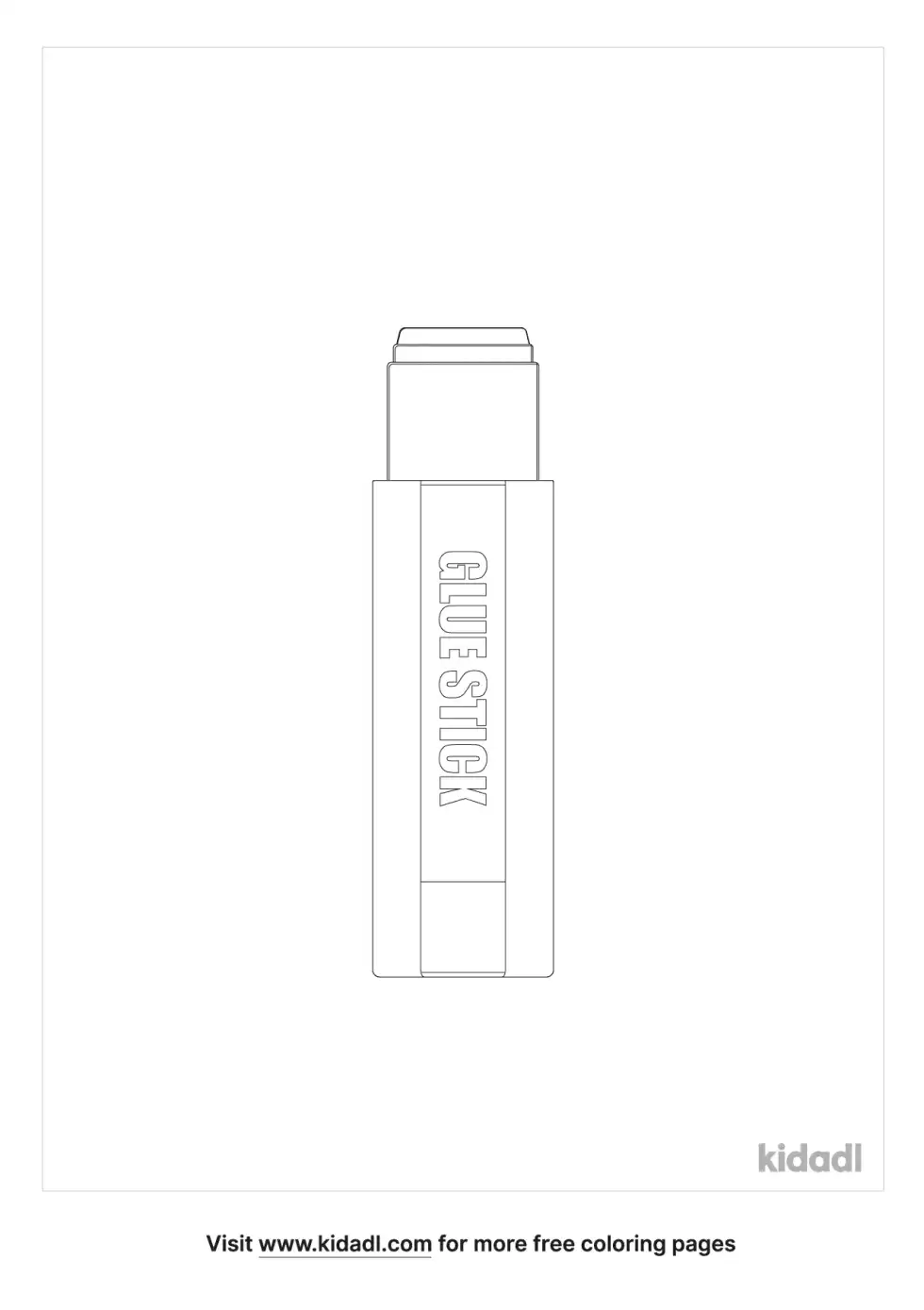 Gluestick Coloring Page