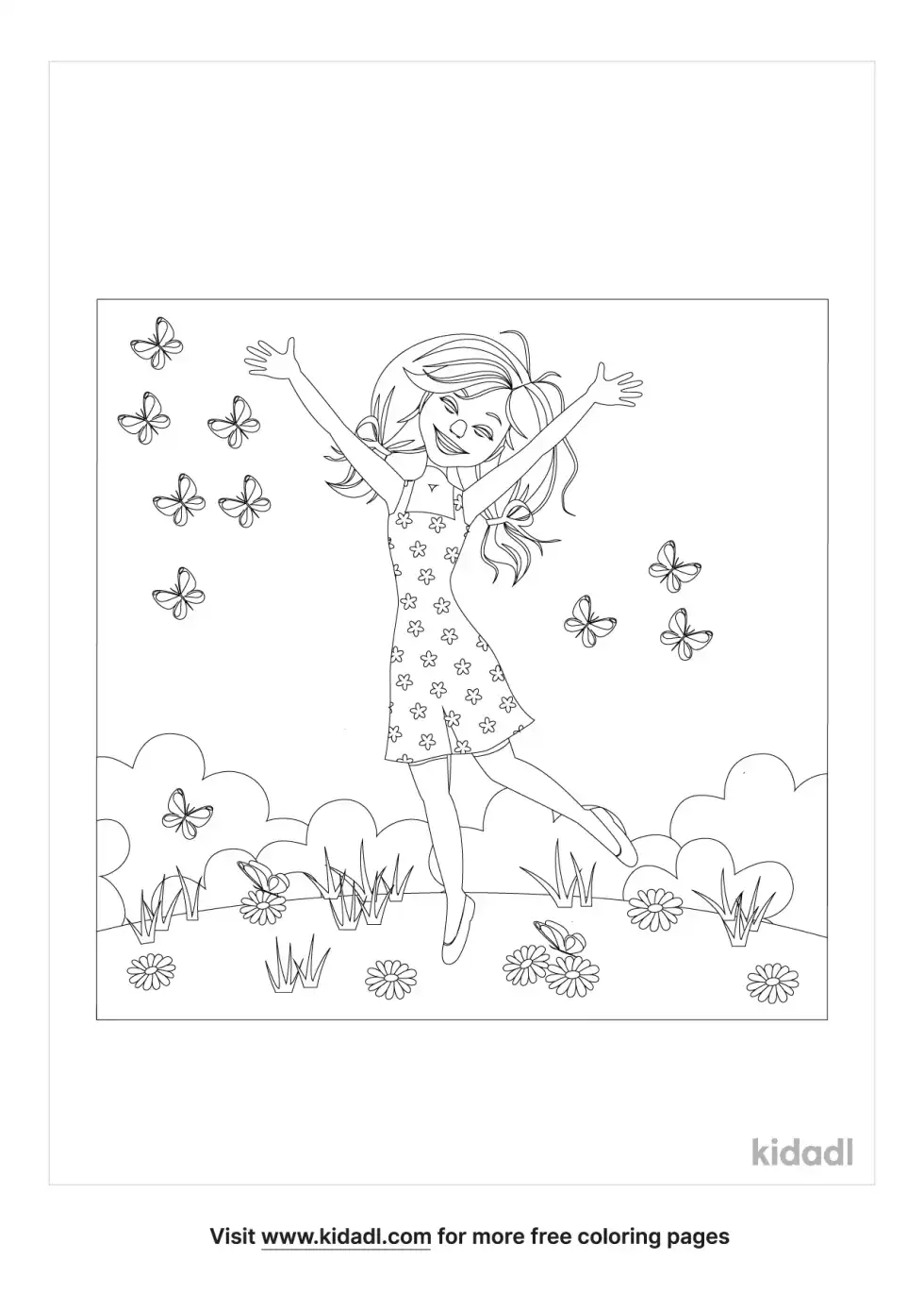 Scatter Joy Coloring Page