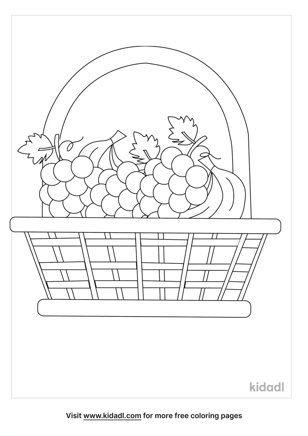 Fruit In A Picnic Basket