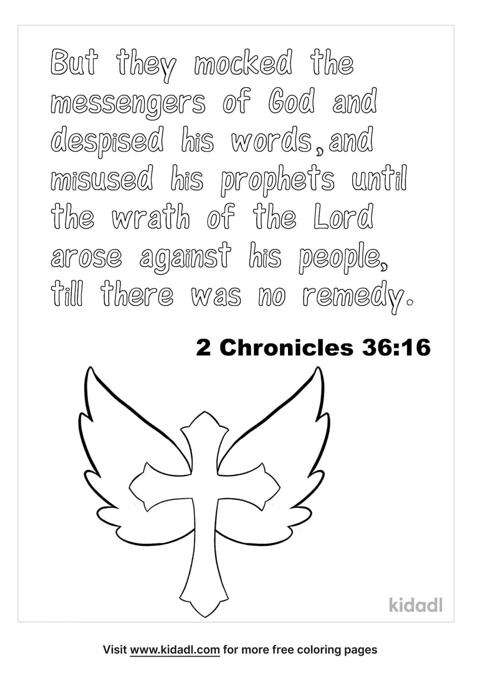 2 Chronicles 36 Coloring Page