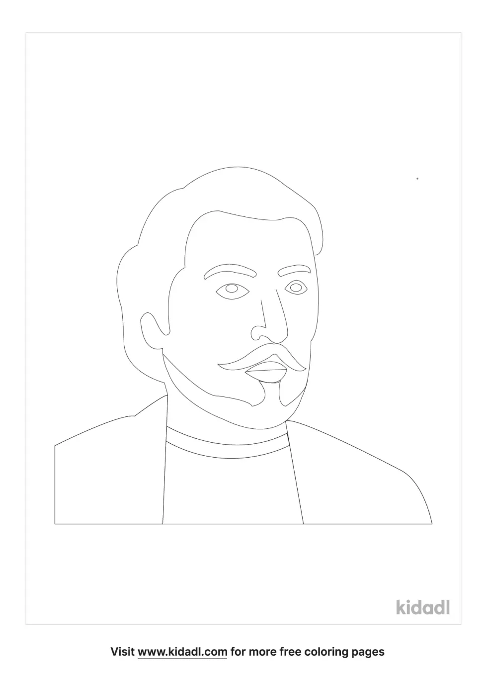 Paul Gauguin Coloring Page