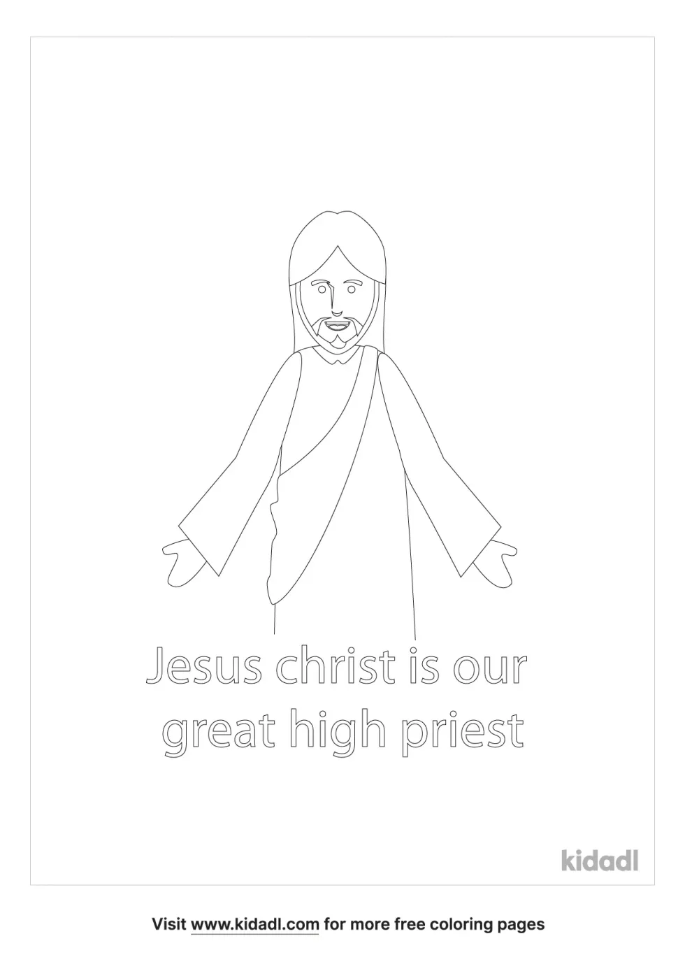 Jesus The High Priest For Kids