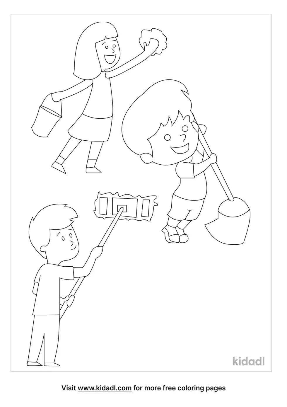 Willing Children Coloring Page