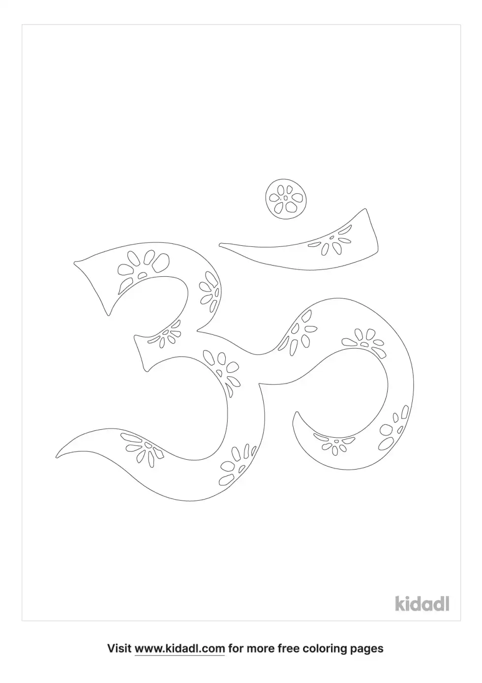 Aum Coloring Page
