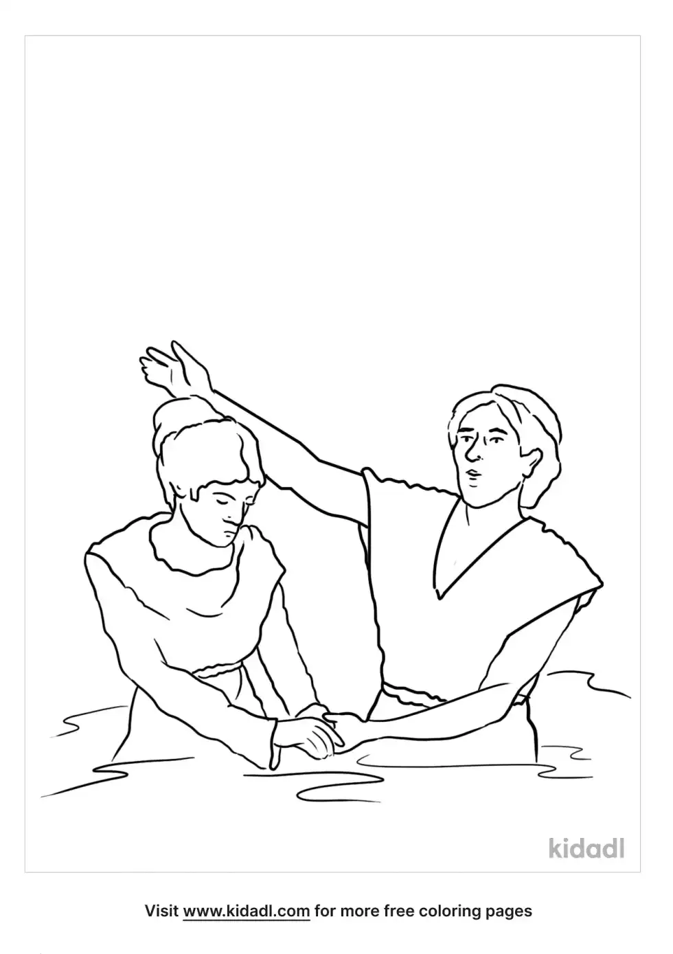 Lydia And Paul Coloring Page