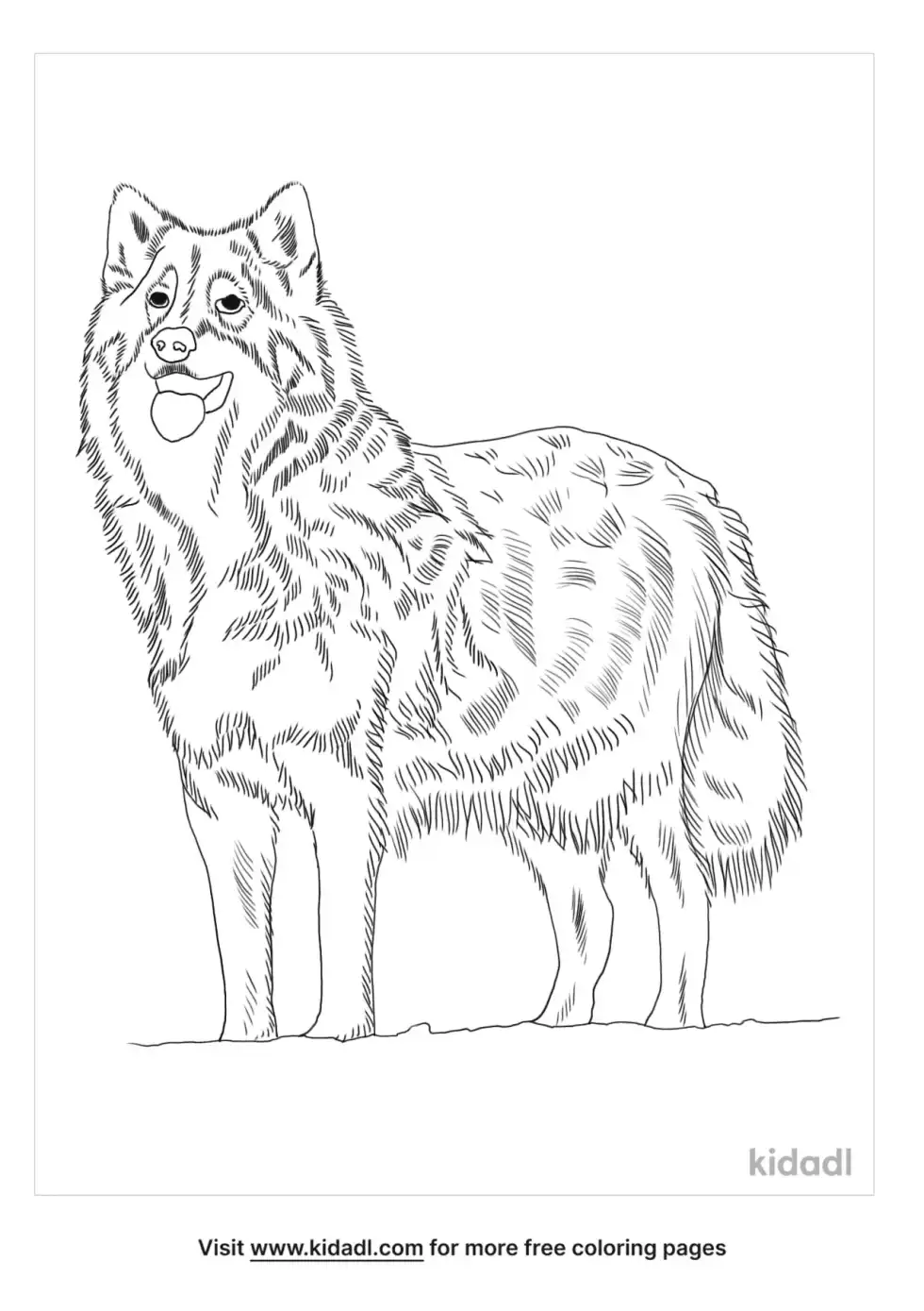 Utonagan Coloring Page