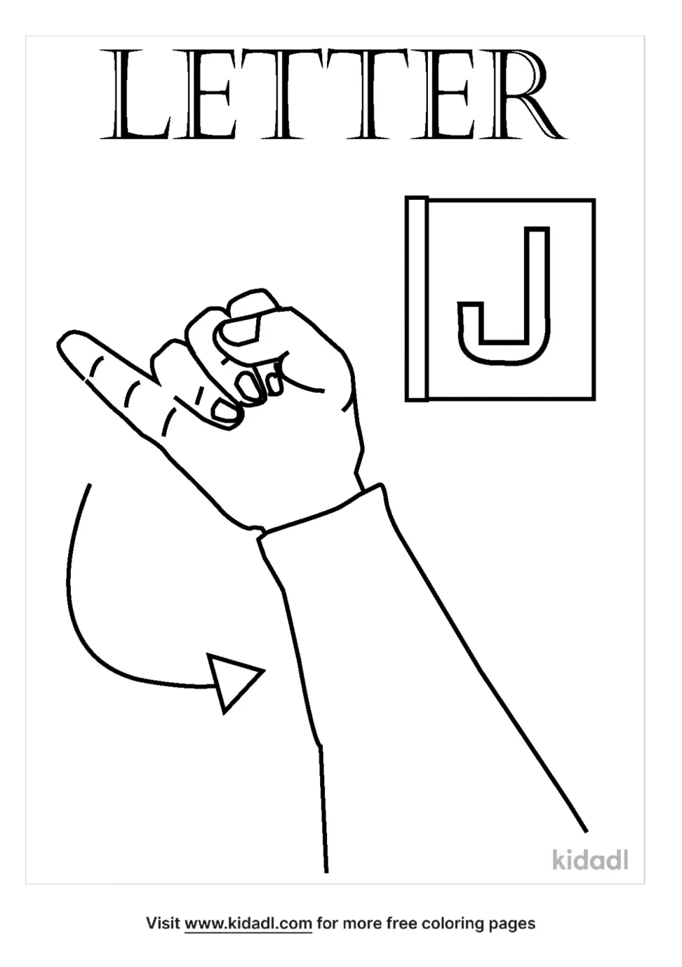 J In Sign Language