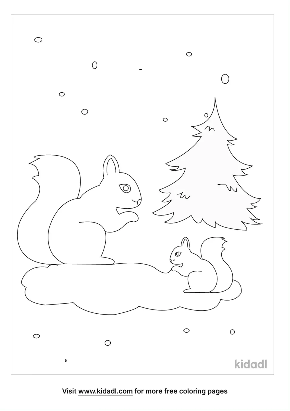 Squirrels At Christmas