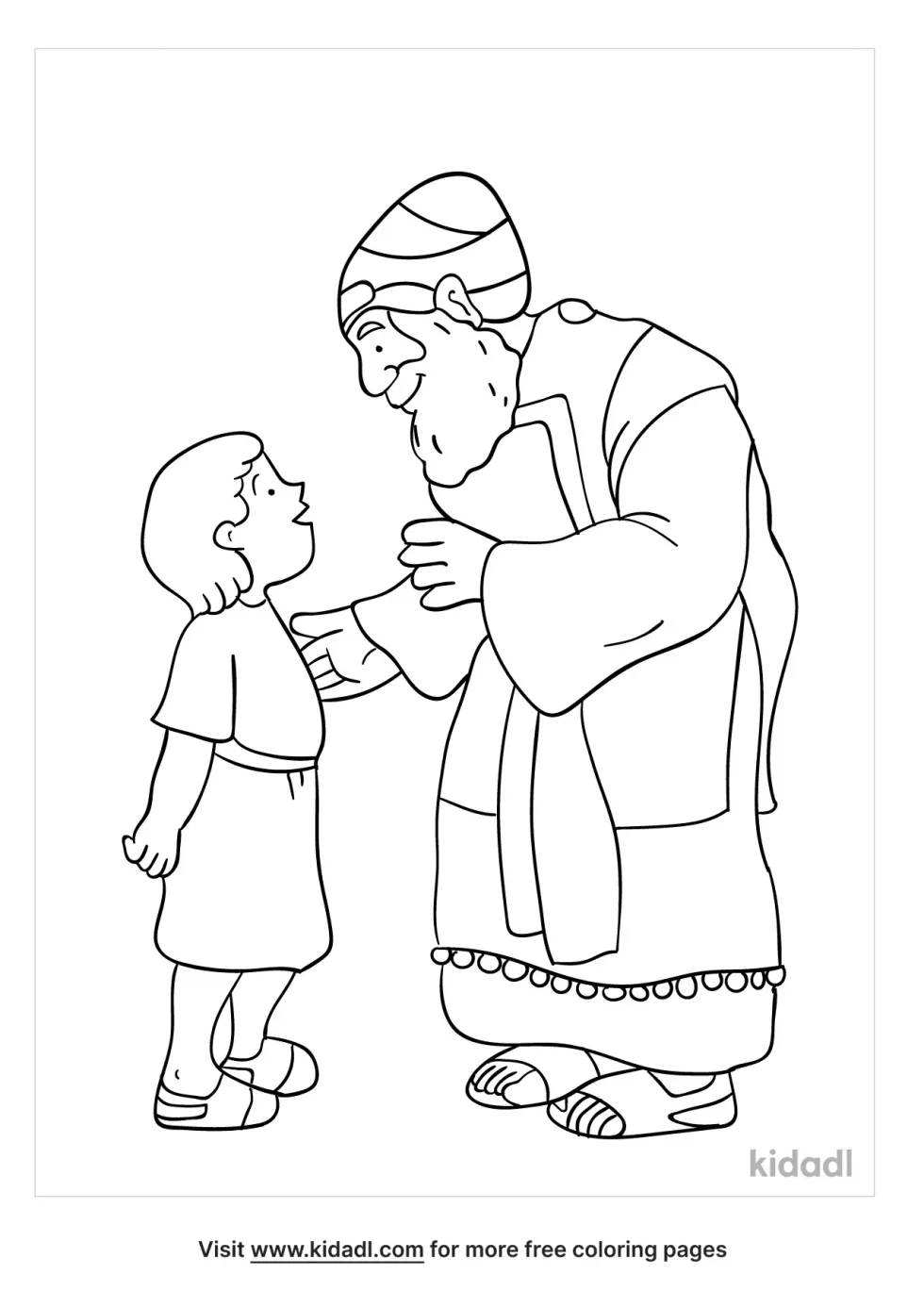 Samuel Learned From Eli Coloring Page