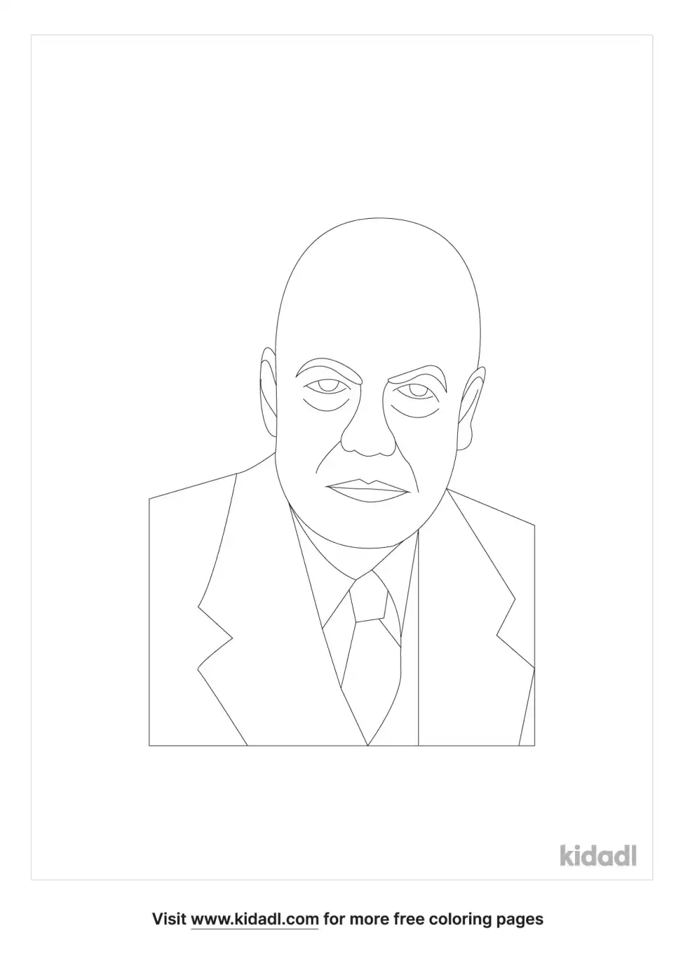 Edward Hopper Coloring Page