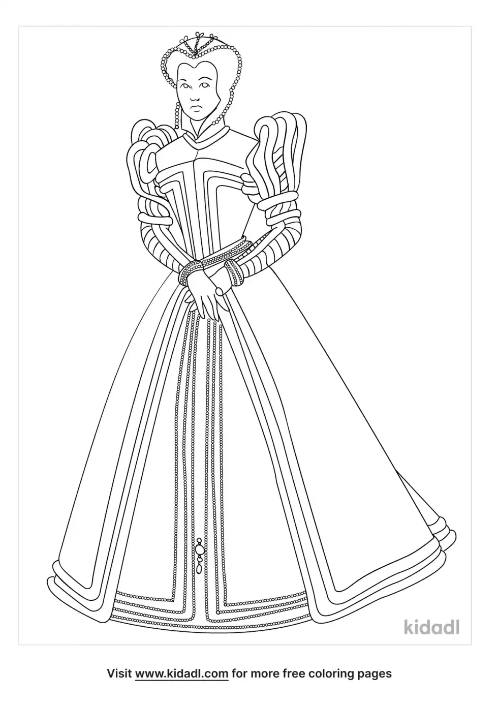 Renaissance Coloring Page