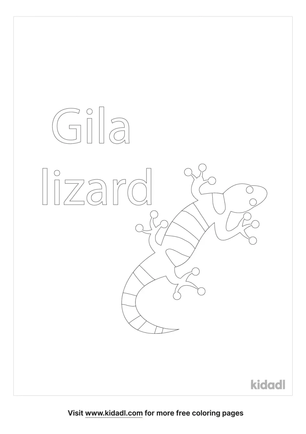 Gila Lizard