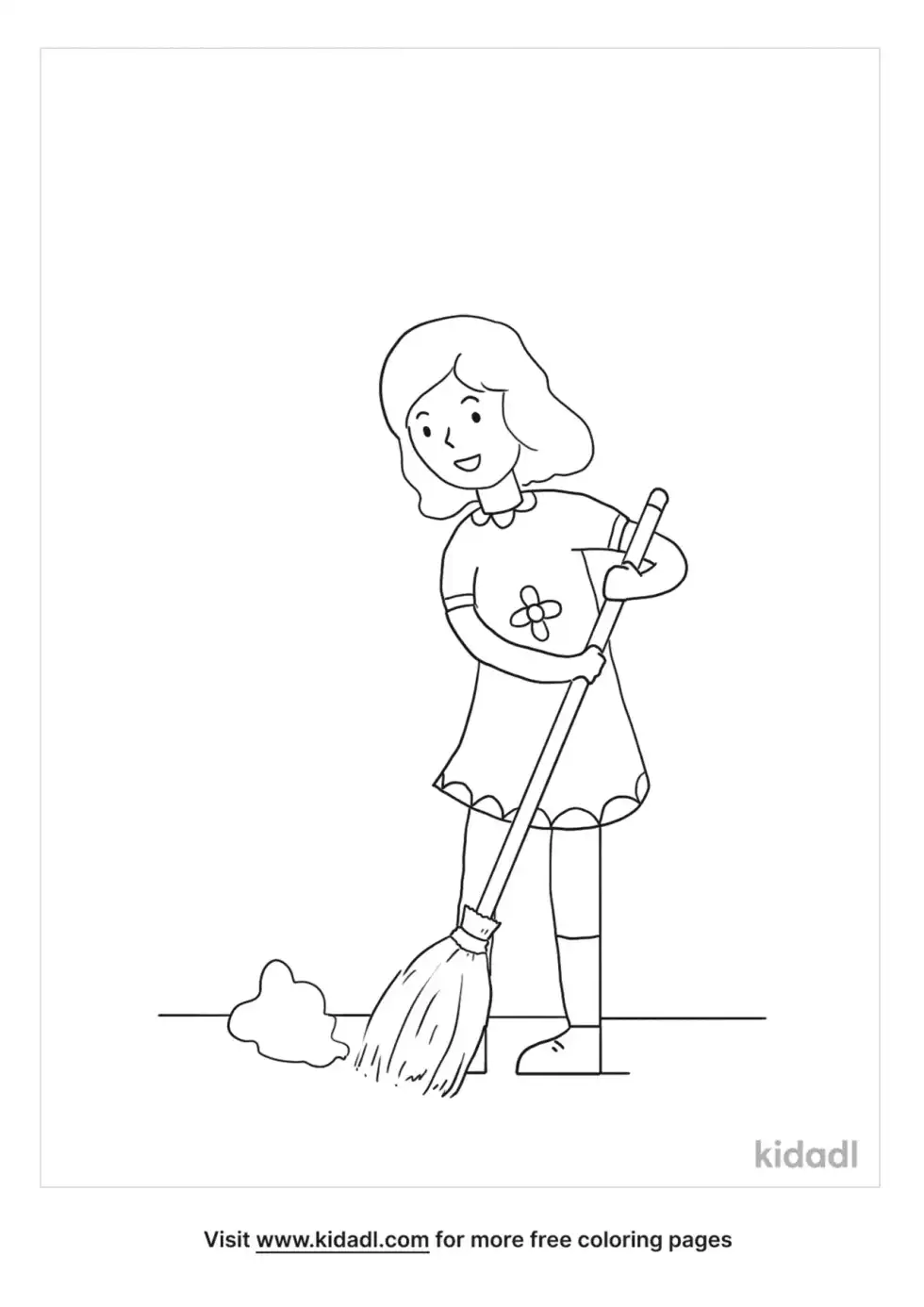 Floor Coloring Page