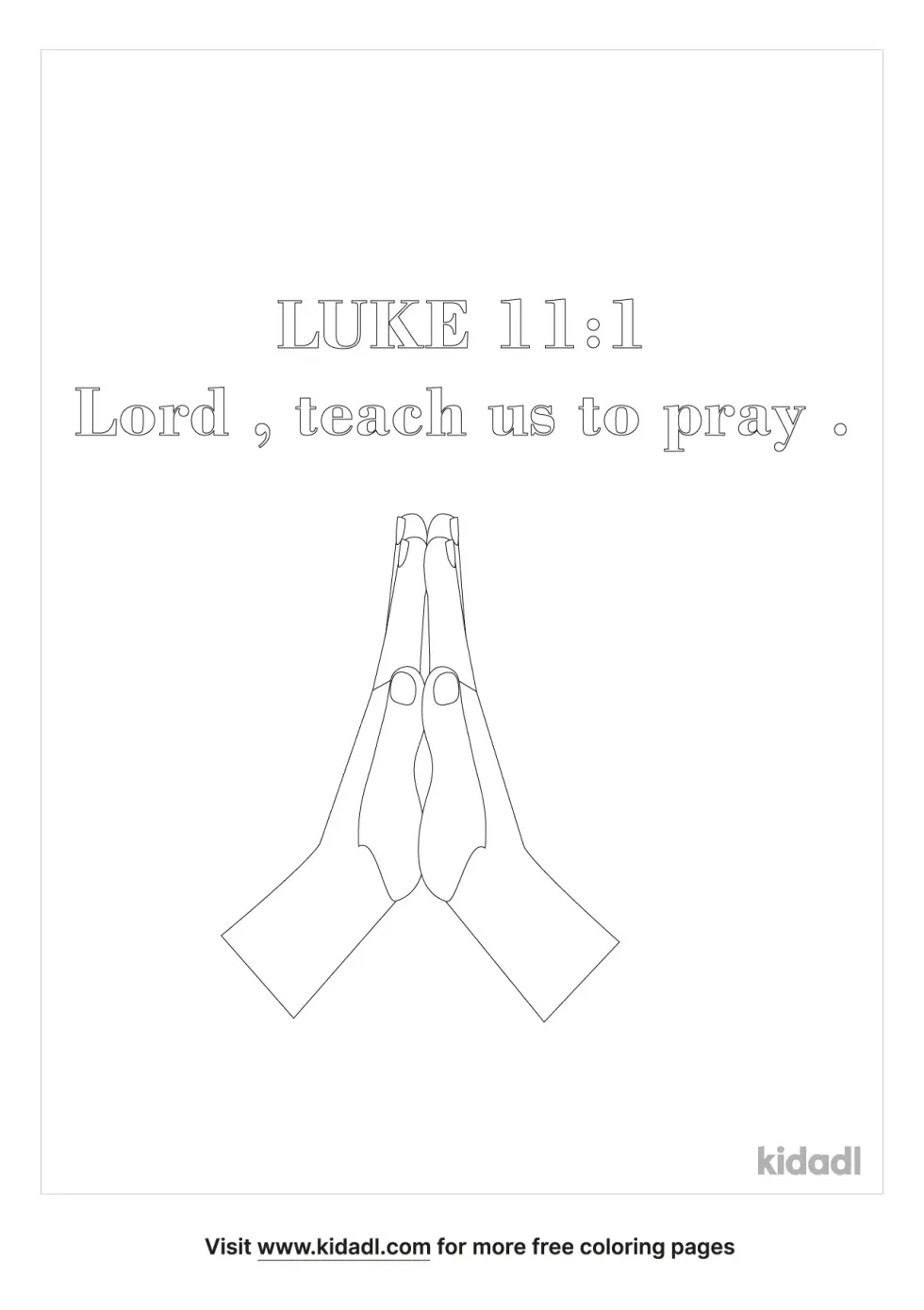 Luke 11:1