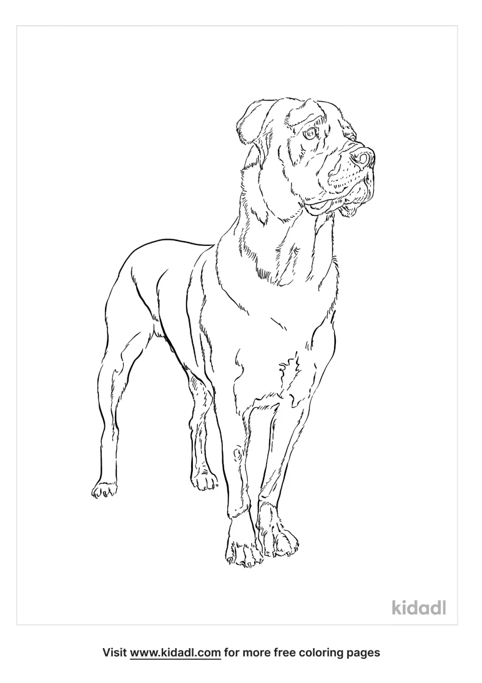 Mastador Coloring Page | Kidadl