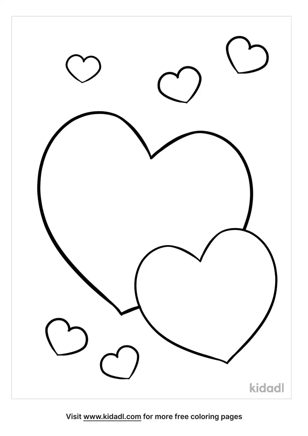 Love Coloring Page