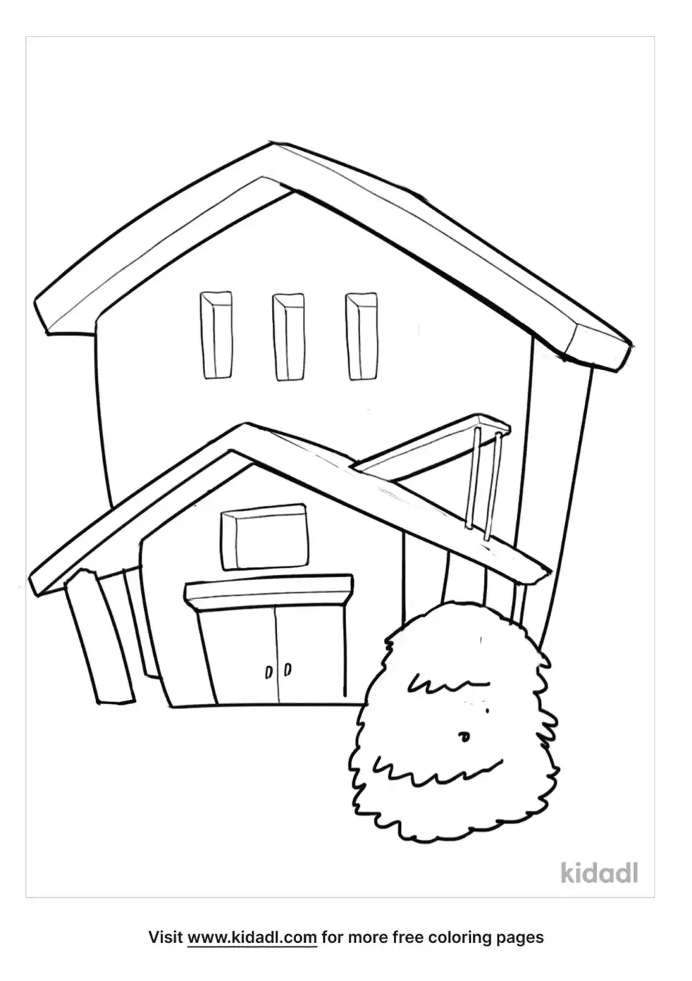 Farm Coloring Page