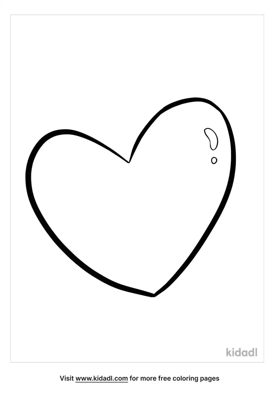 Heart Coloring Page
