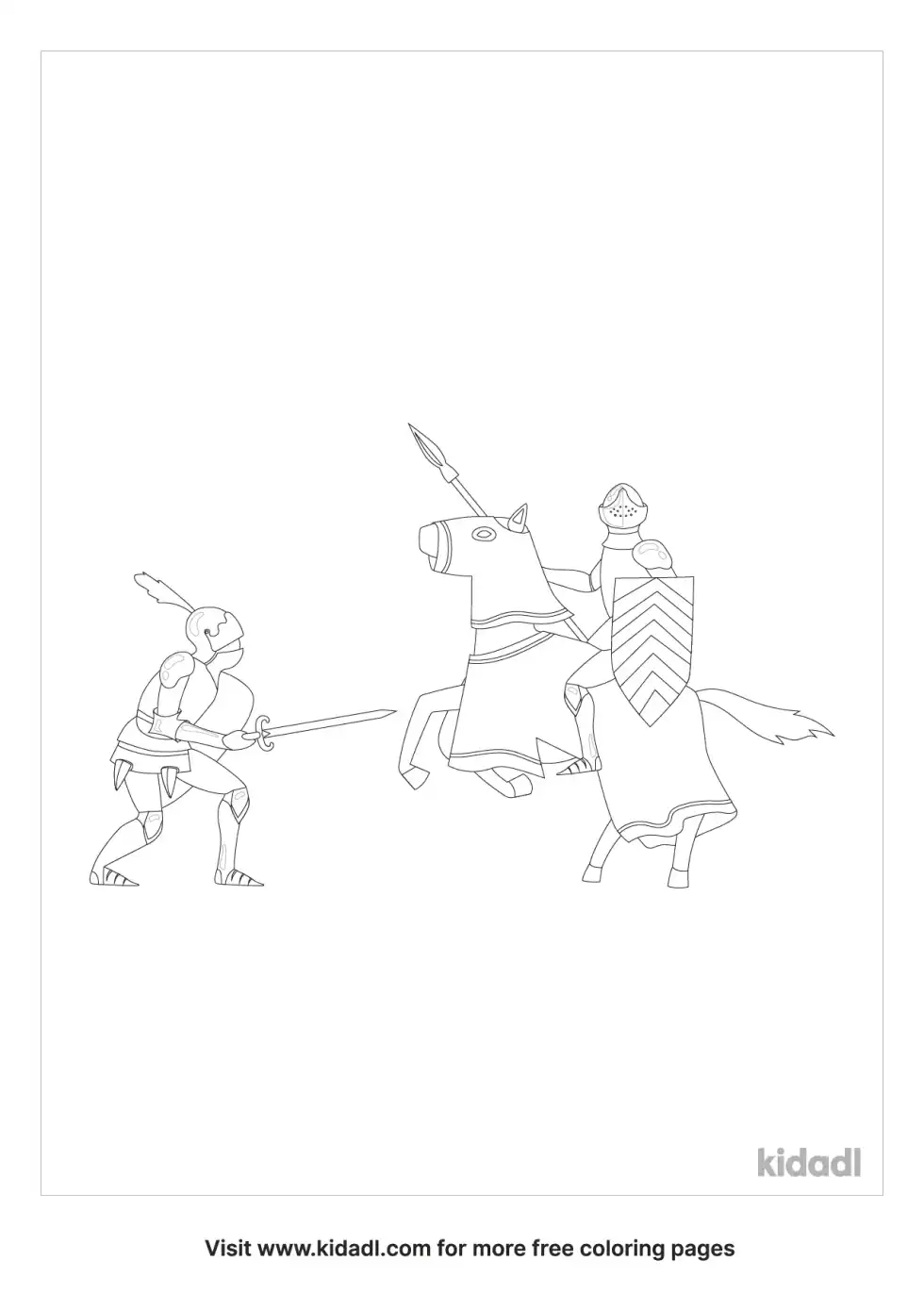 Battle Otumba Coloring Page