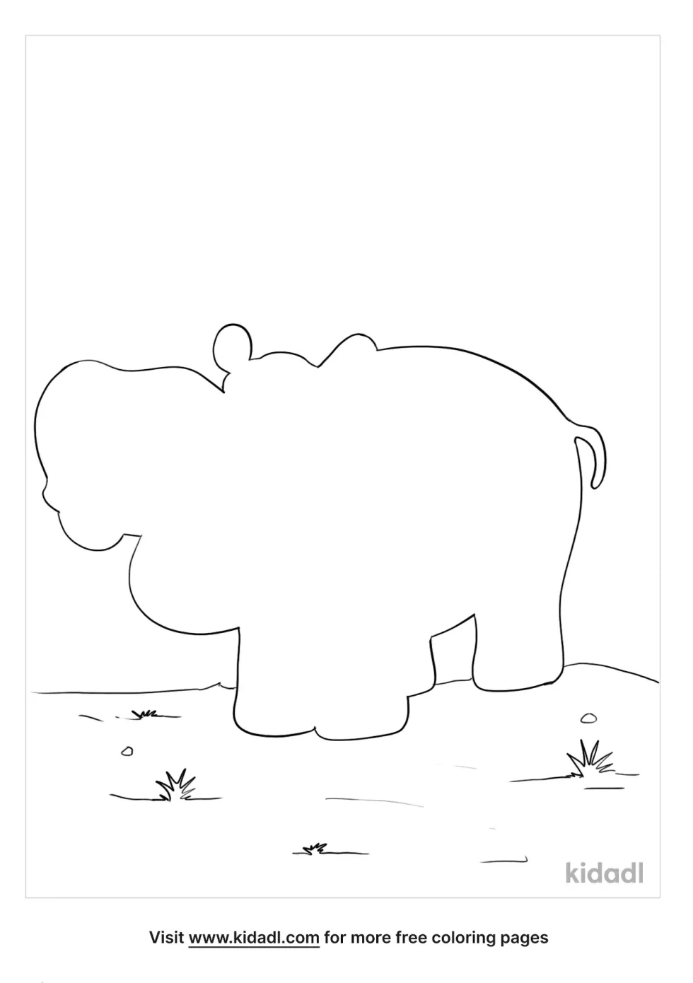 Hippo Outline