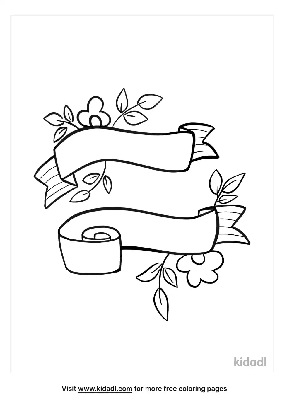 Banner Coloring Page