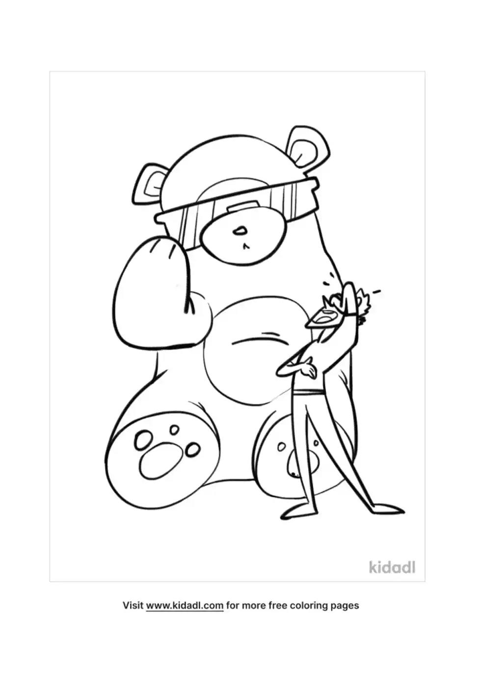 Funny Coloring Page