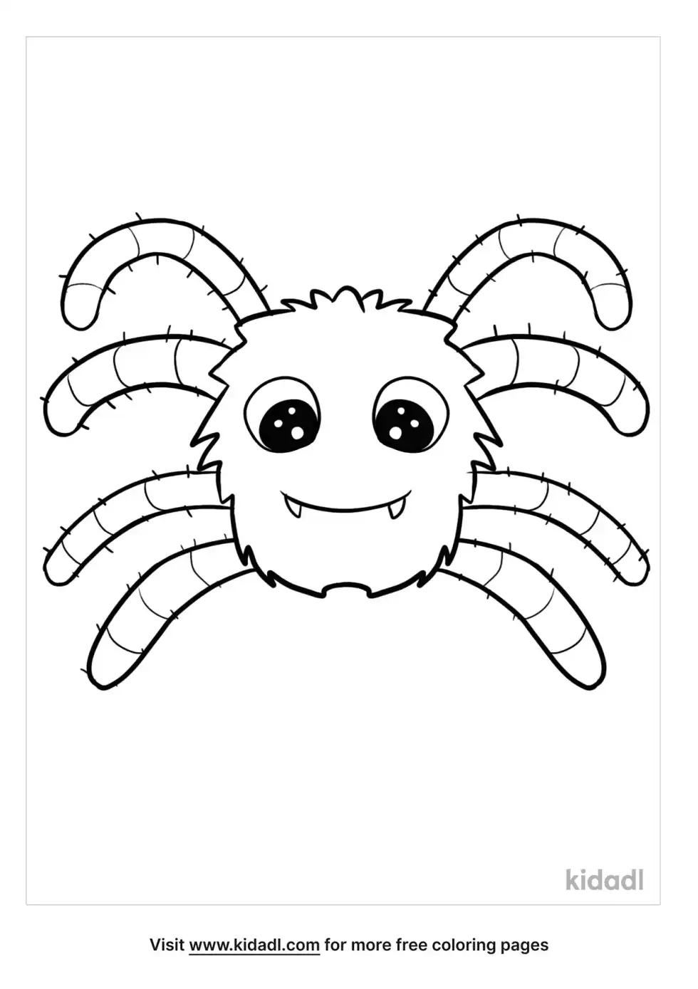 Spider Coloring Page