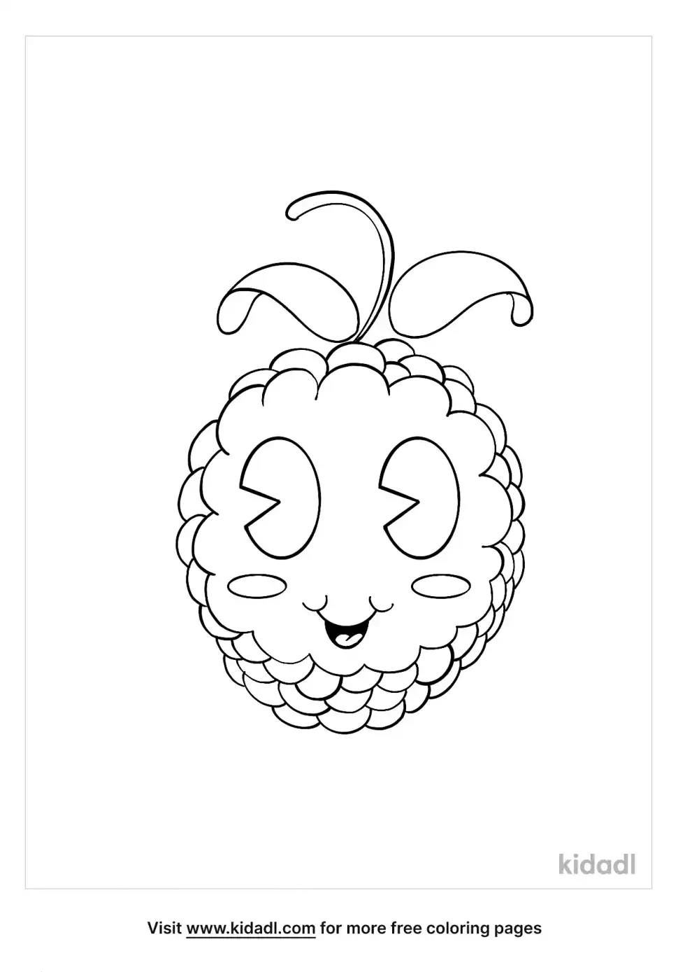 Blackberry Coloring Page