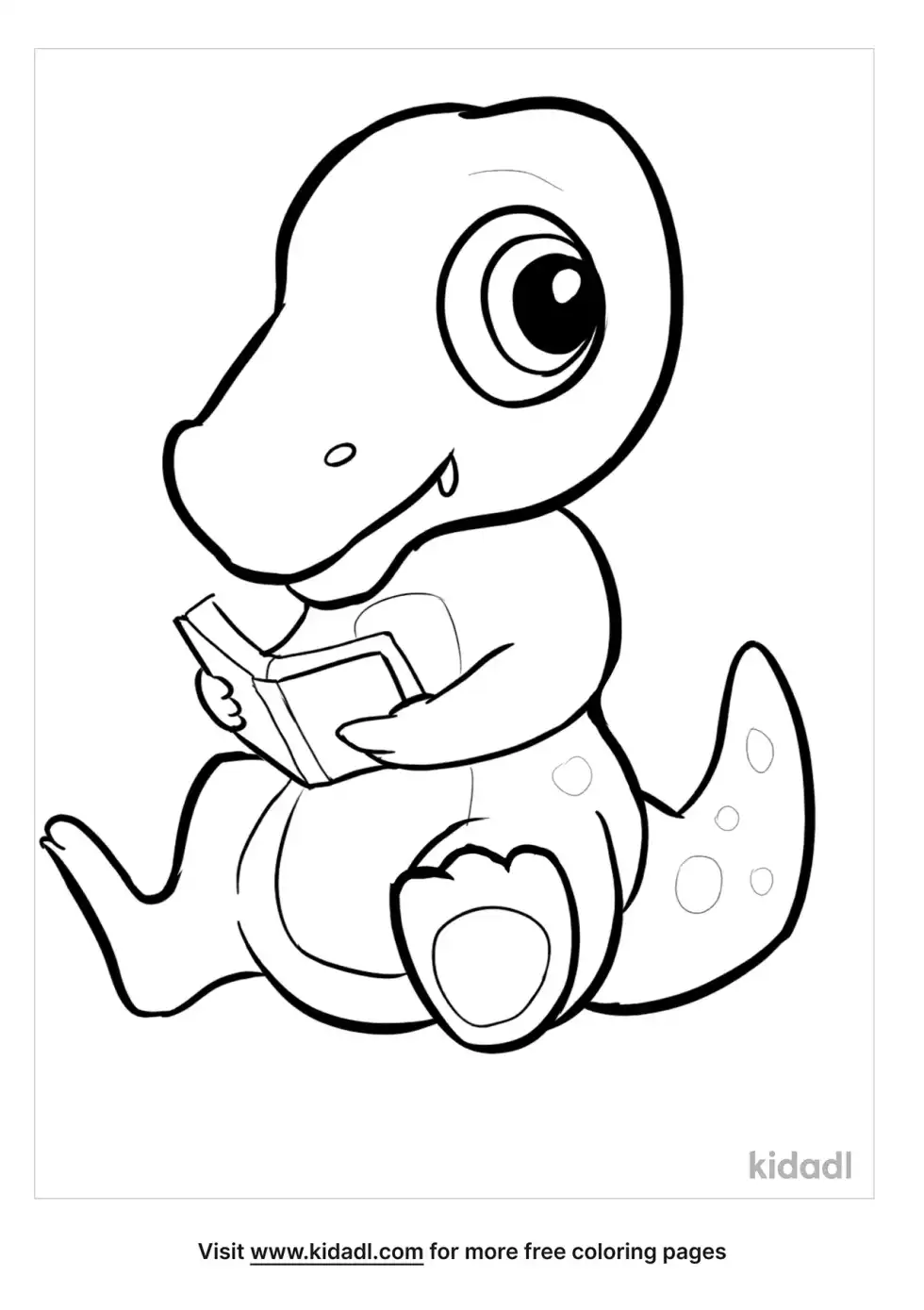 T-Rex Coloring Page