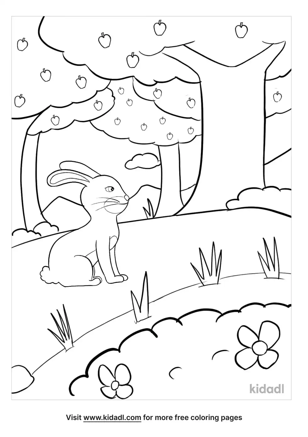 Spring Coloring Page