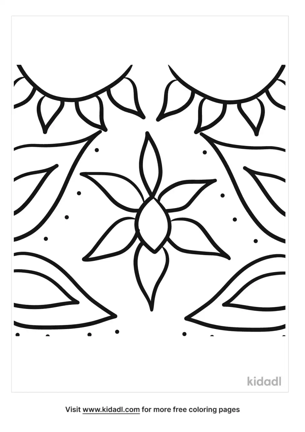 Black And White Sharpie Coloring Page