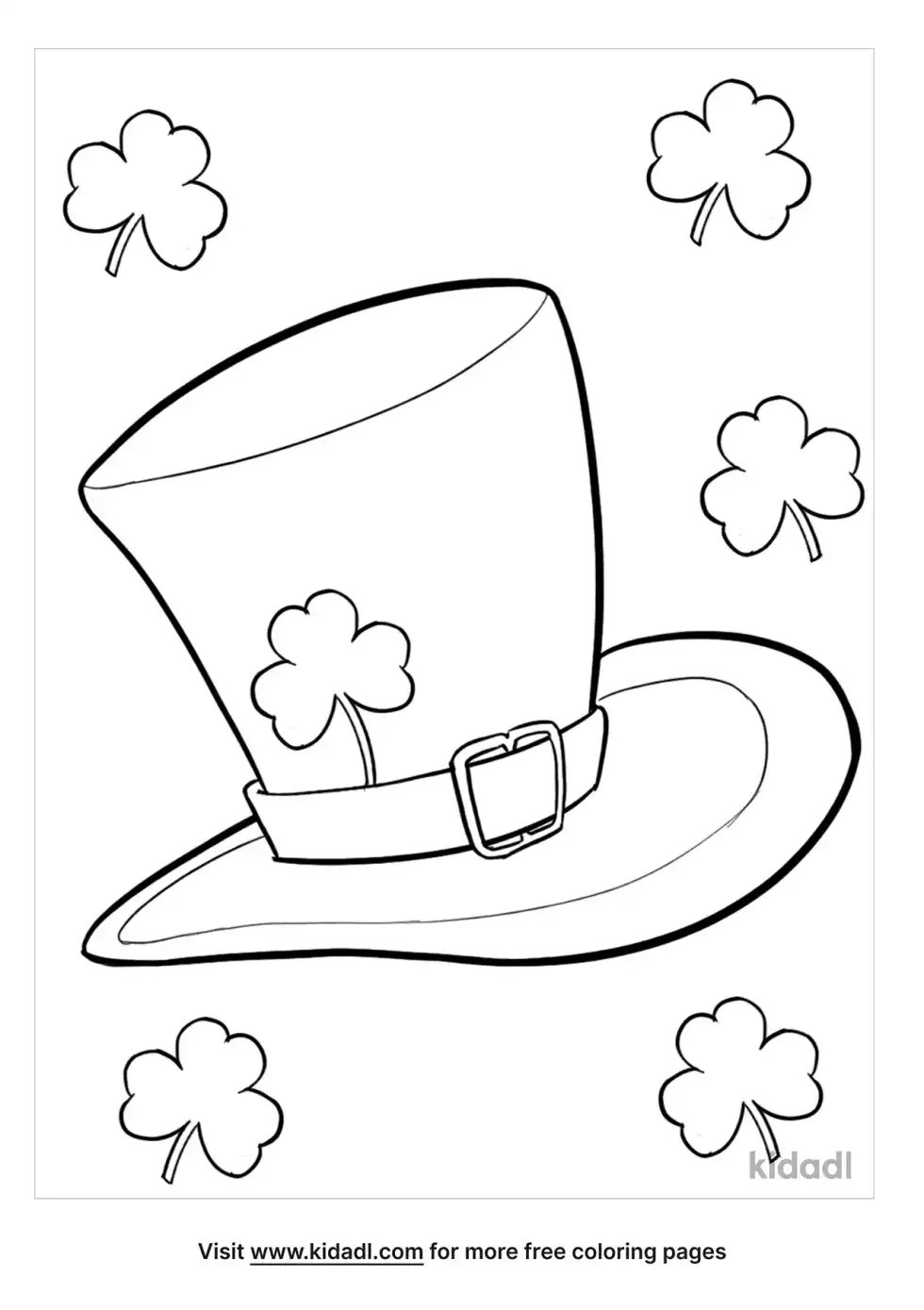 St Patrick's Day Coloring Page