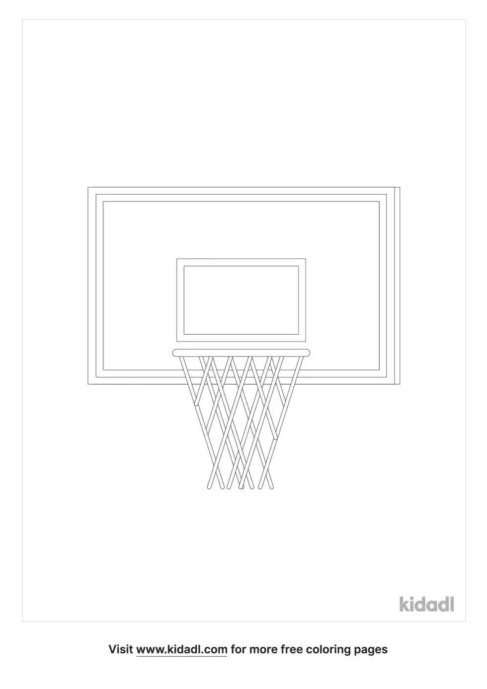 Trundling Hoop Coloring Page
