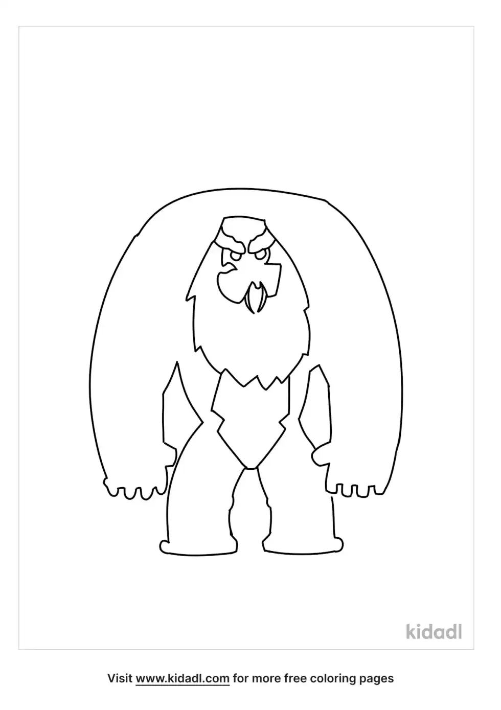 Giant Coloring Page