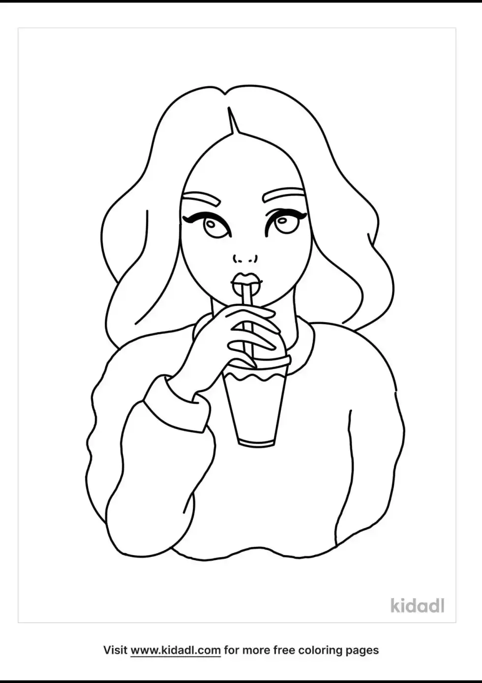Pretty Coloring Page