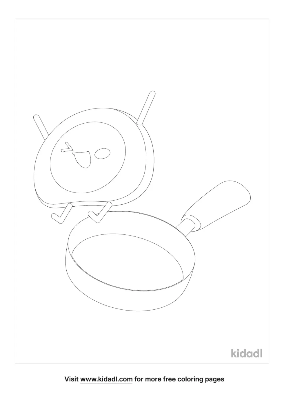 Pan Coloring Page