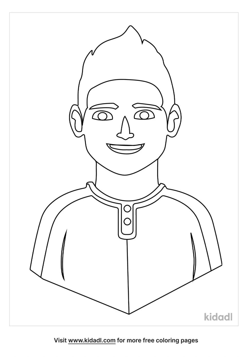 James Rodriguez Coloring Page