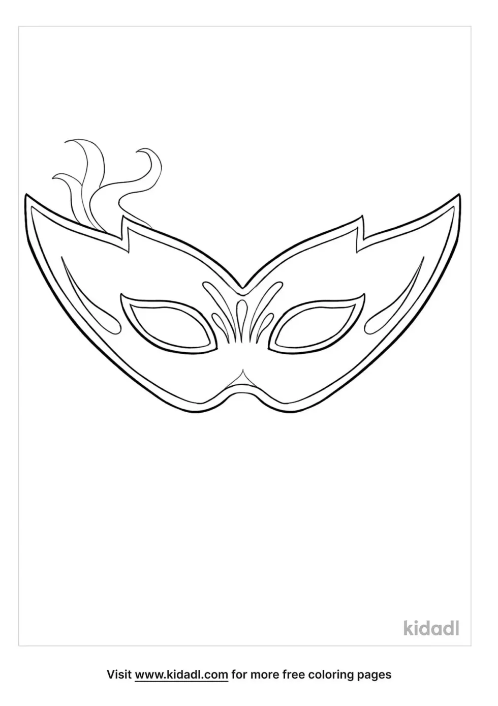 Venetian Mask Template
