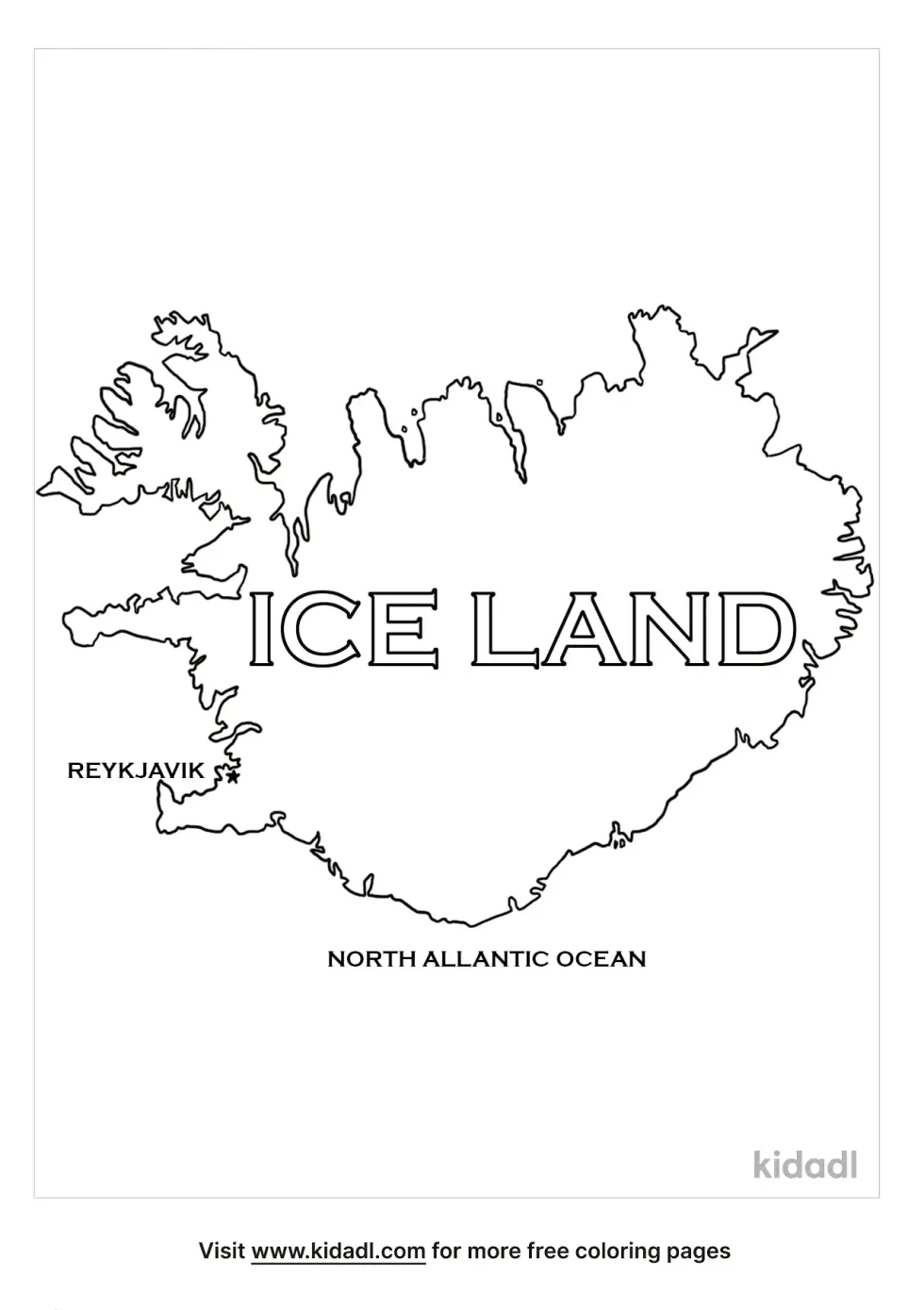 Iceland Map